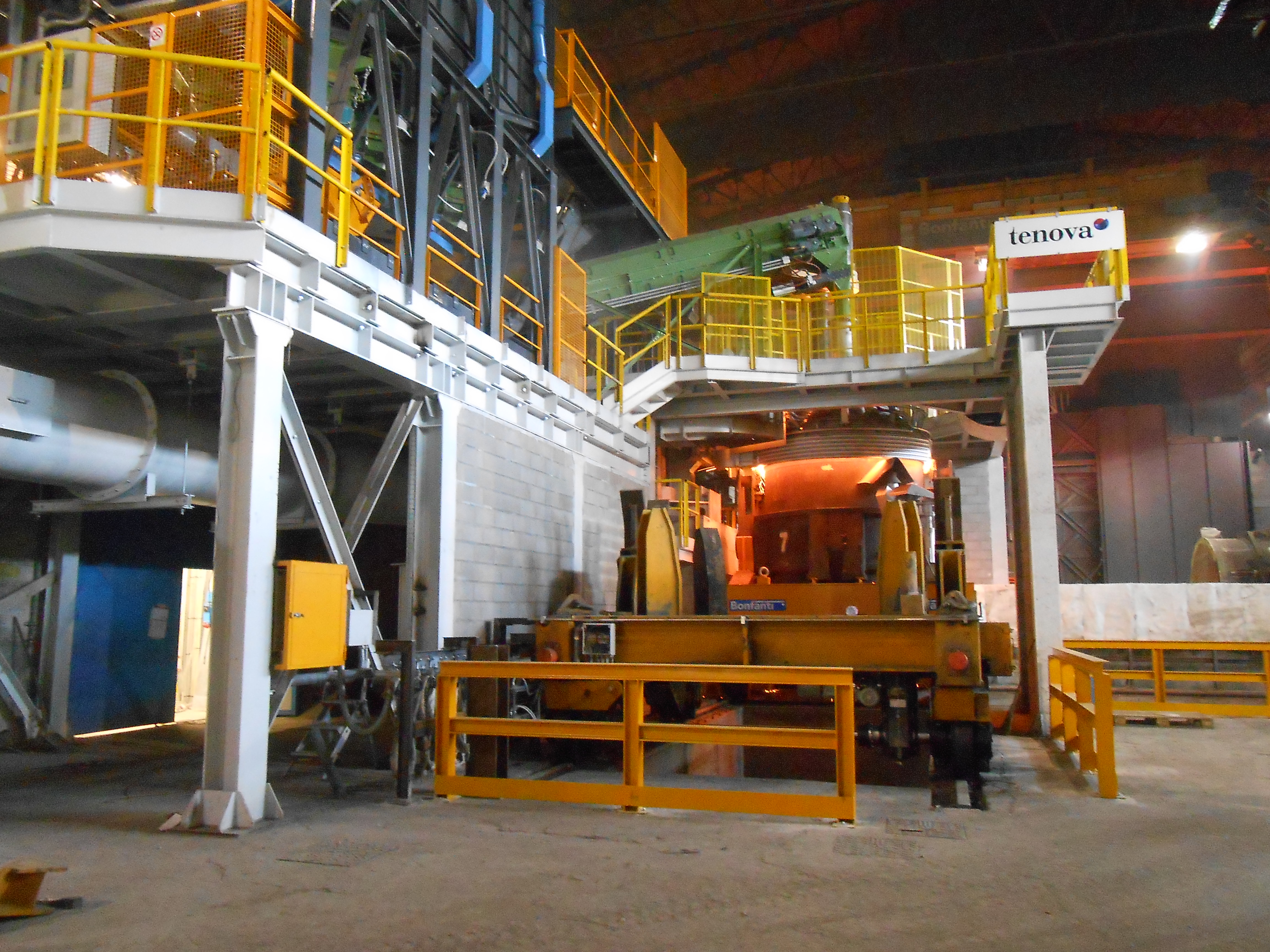 Tenova Ladle Metallurgy Furnaces and Trimming Station