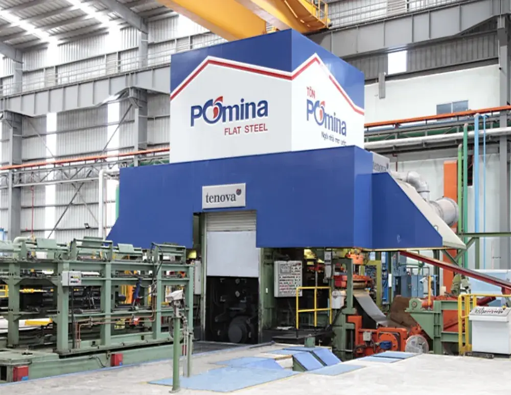 SINGLE STAND SIX HIGH COLD REVERSING MILL for CARBON STEEL 