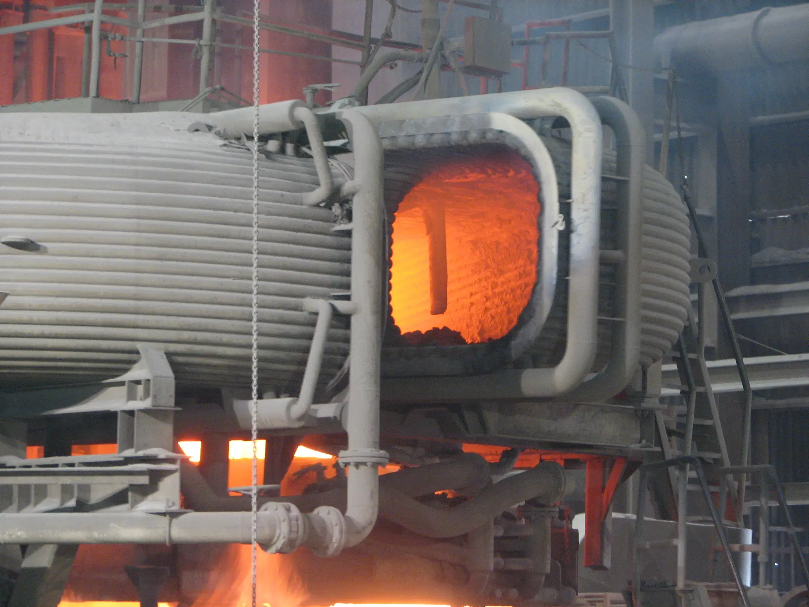 Probe in combustion gap