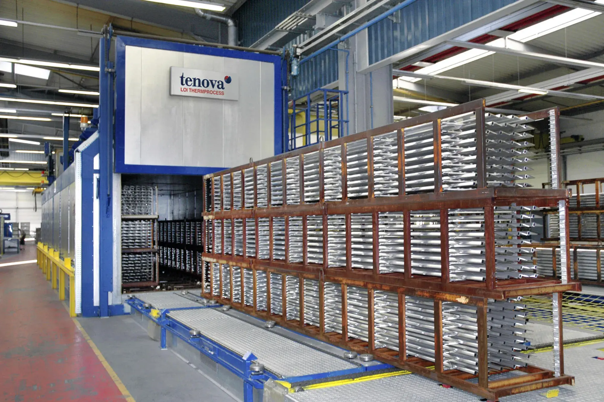 Heat Treatment Lines for Extruded Aluminium Parts